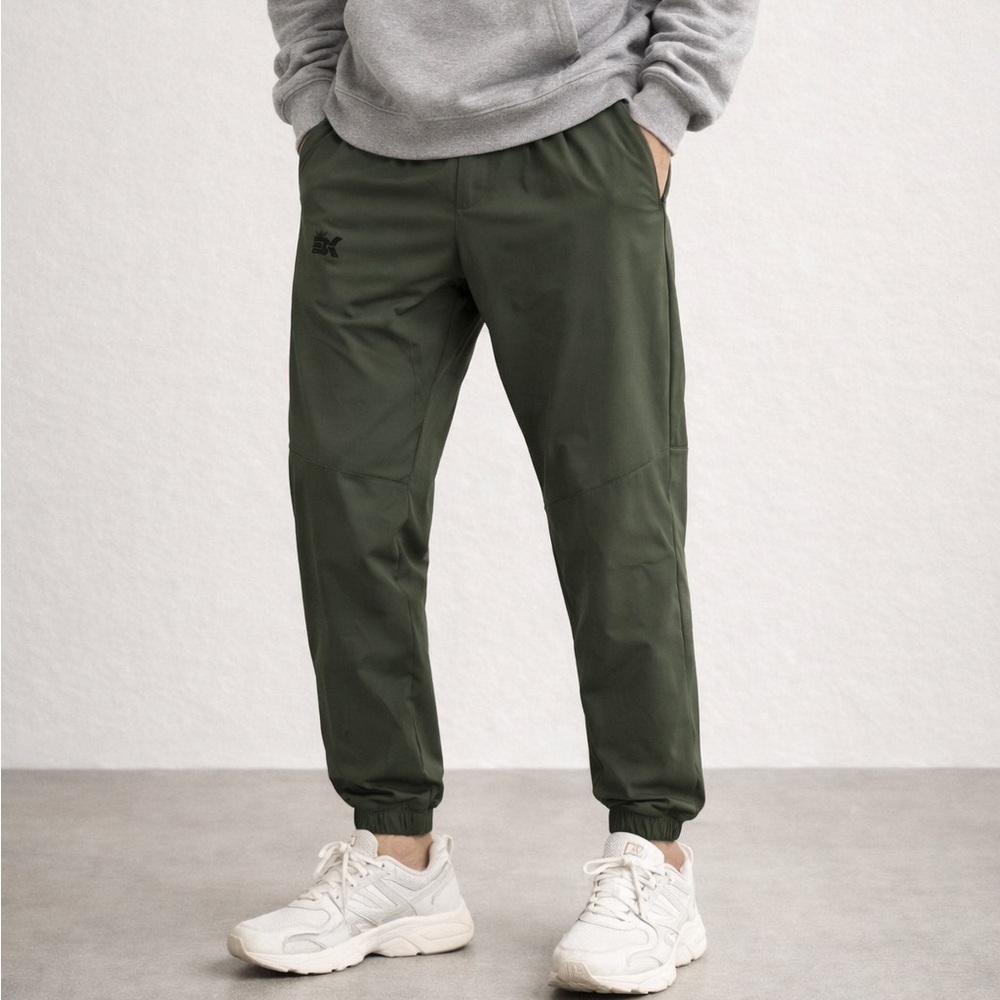 BROKIG Army Green Jogger Pants XL Tactical Athletic Track Pants Olive Green Men